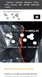 Mobile Screenshot of centerragold.com